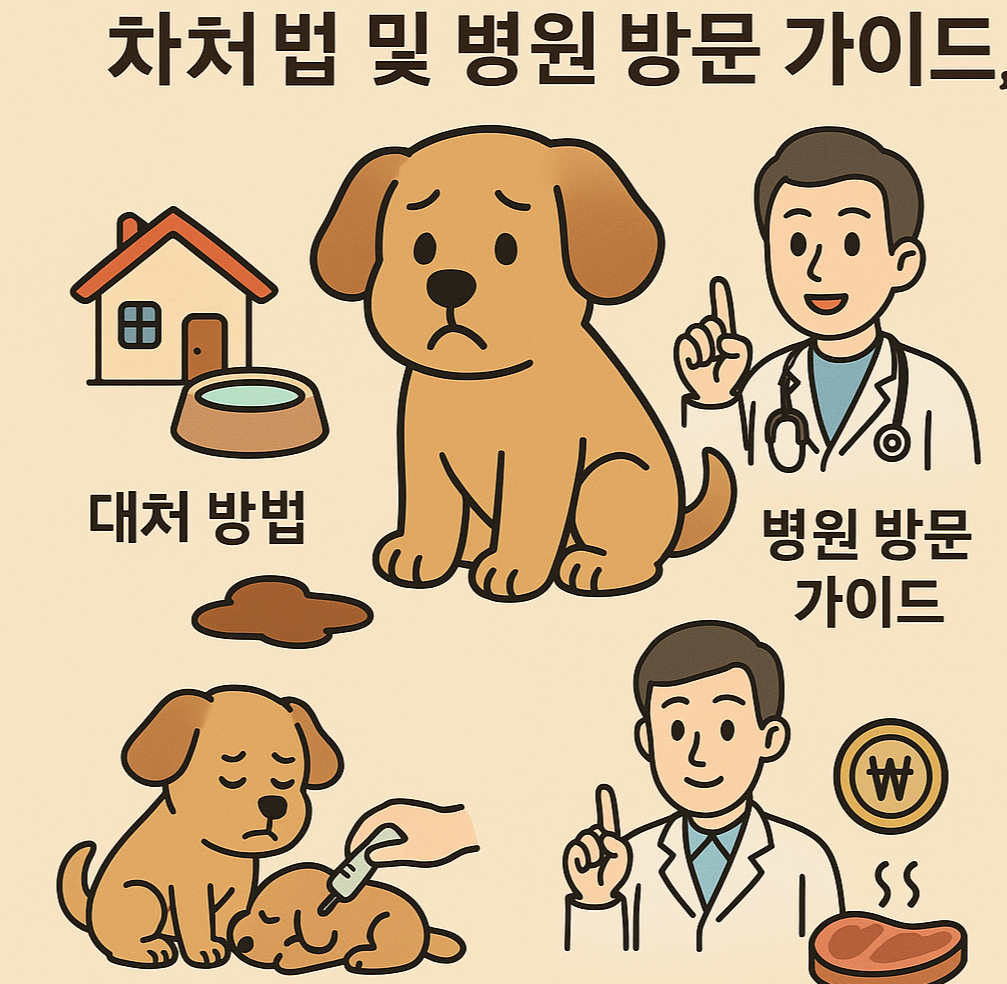 🐾 강아지 설사 원인과 대처법 총정리
