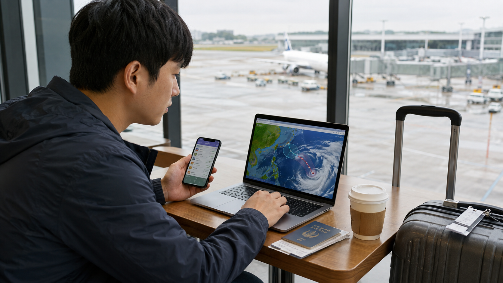 2026 일본 태풍 시즌 여행 준비|항공편 결항·지연·숙소 취소·여행자보험 총정리