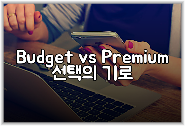 Budget vs Premium 선택의 기로