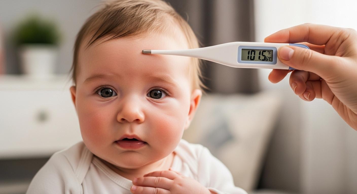 아기 열내리는법