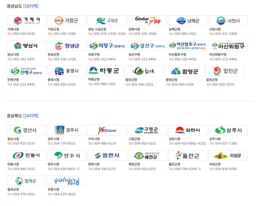 충북 제주 지역 주차 단속 서비스 제공 현황 지도