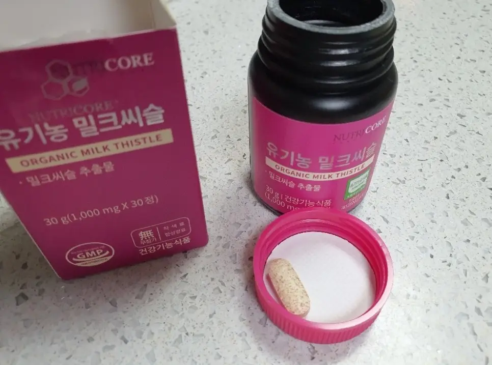 뉴트리코어 유기농 밀크씨슬