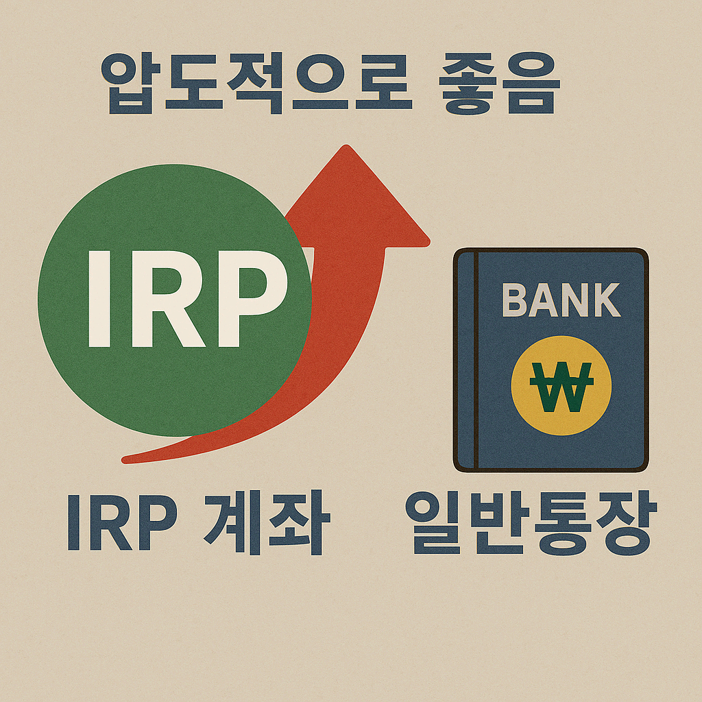 IRP로 퇴직금 이체하면 뭐가 달라질까?