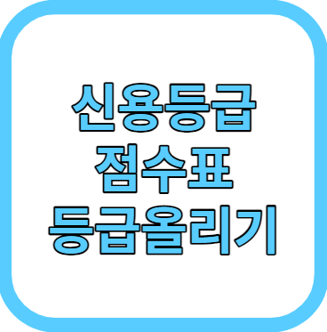 신용등급 점수표