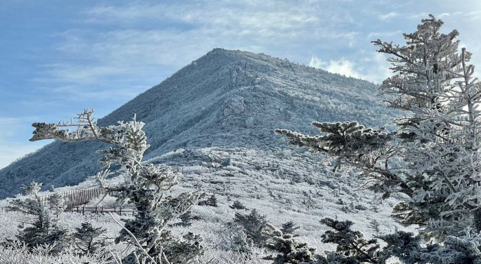 오대산 등산 지도