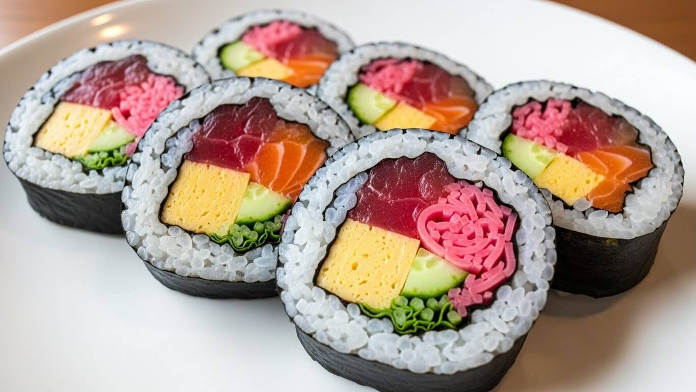 후토마키, 일본 김밥의 기본 형식