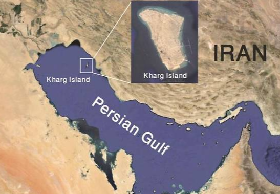 하르그섬의 위치