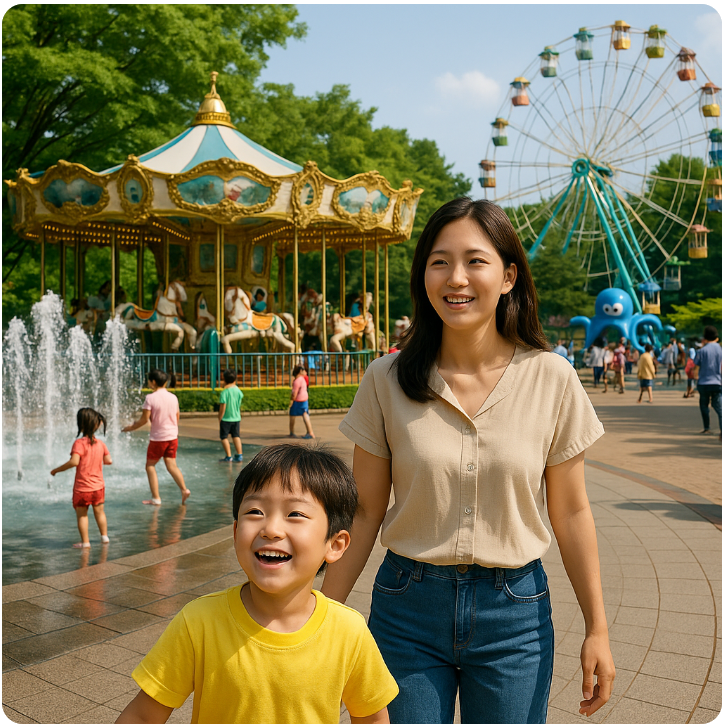 아이와 즐기는 서울 어린이대공원 여름 여행