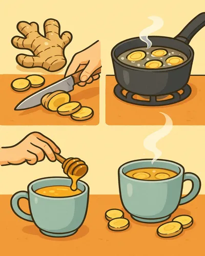 생강차 만들기25