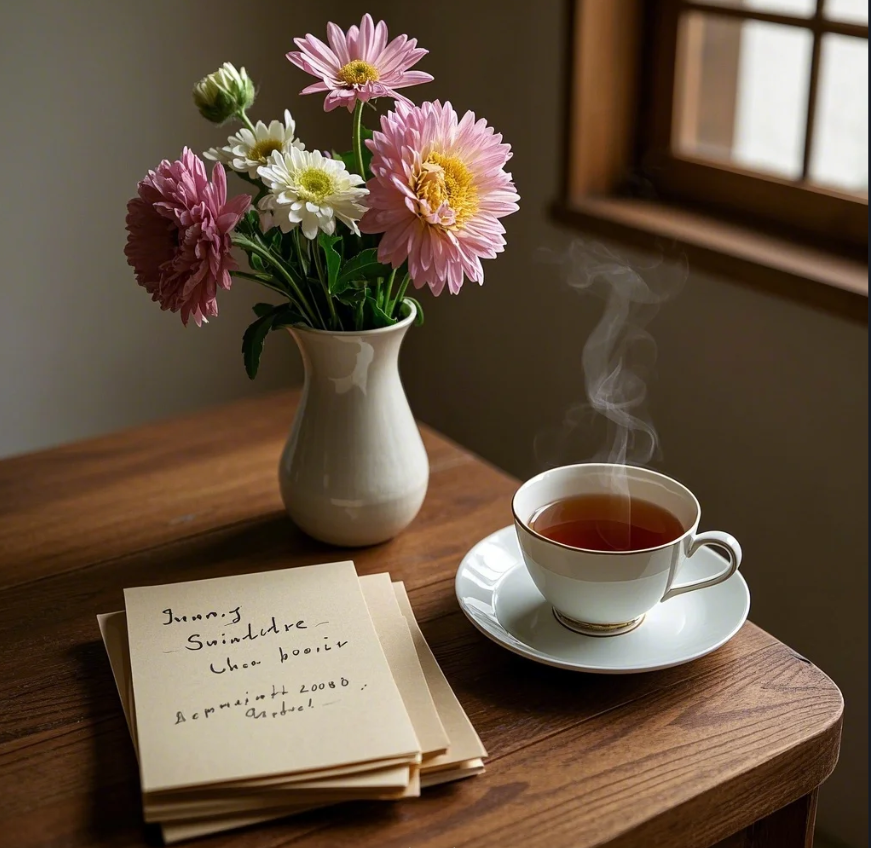 봄철 꽃과 함께 테라피 하기