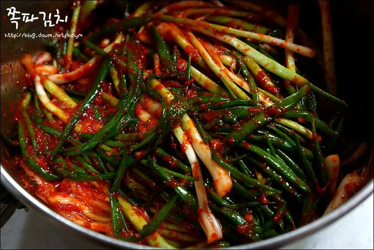 쪽파김치 맛있게 담그는 법 황금레시피 꿀팁_1