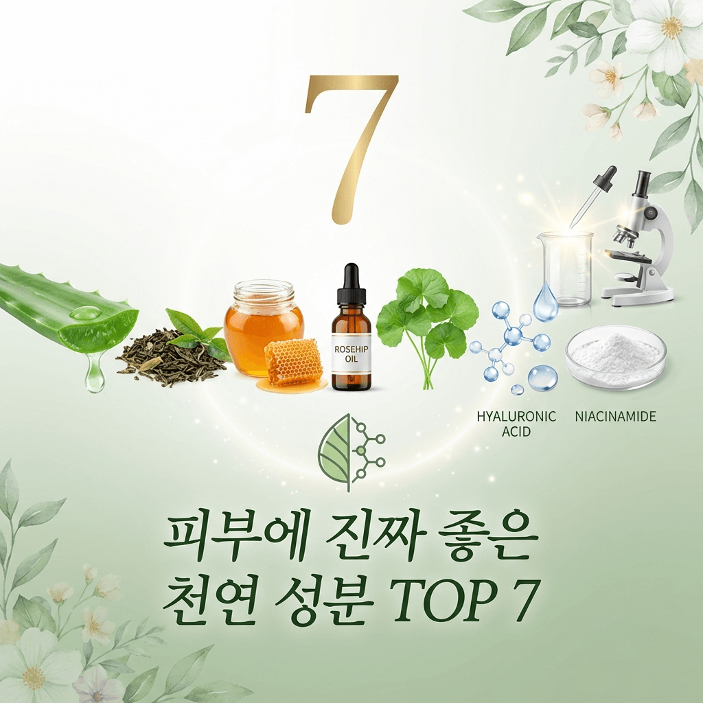 피부에 좋은 천연 성분 7가지 가이드