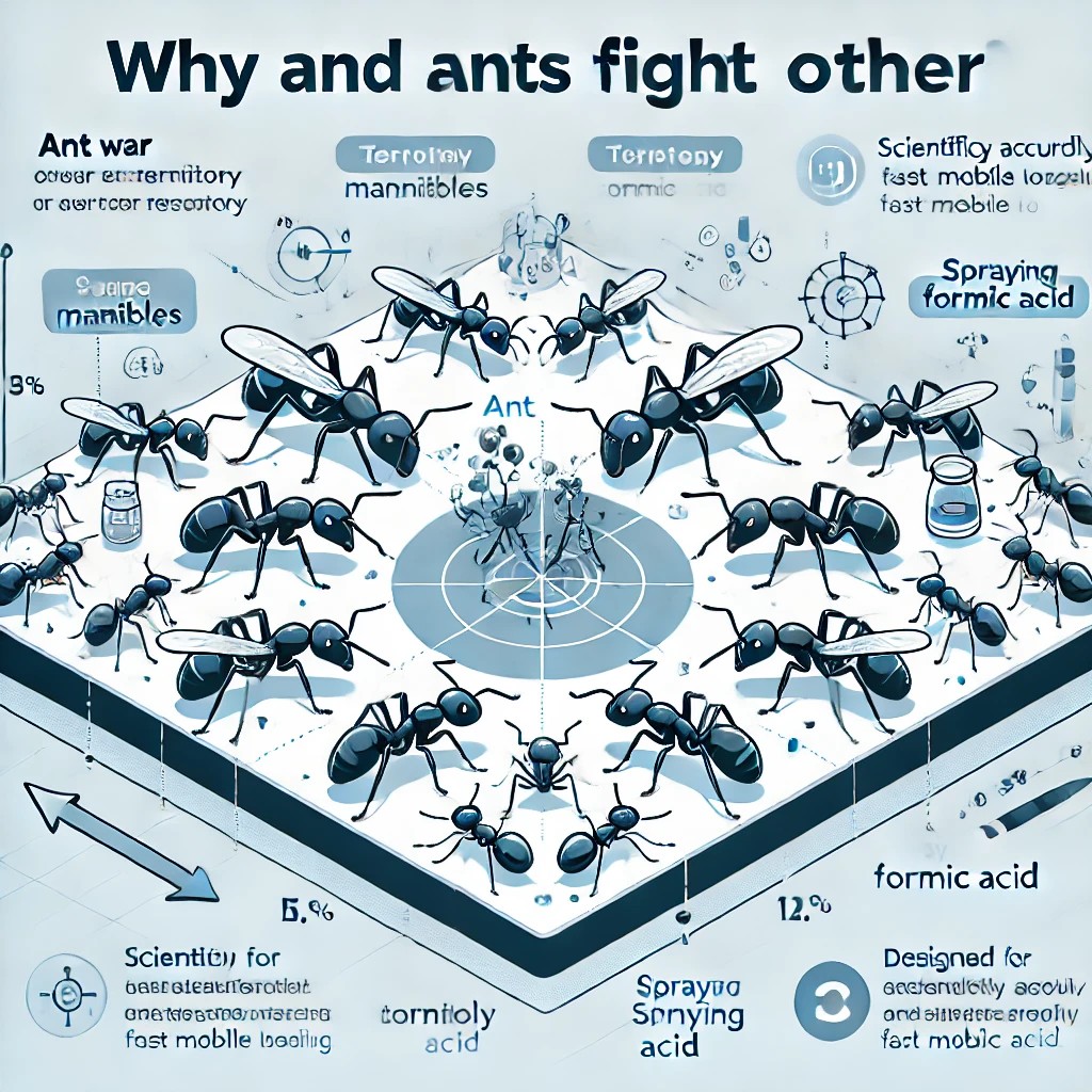 개미 전쟁: 개미끼리 싸우는 이유와 방식