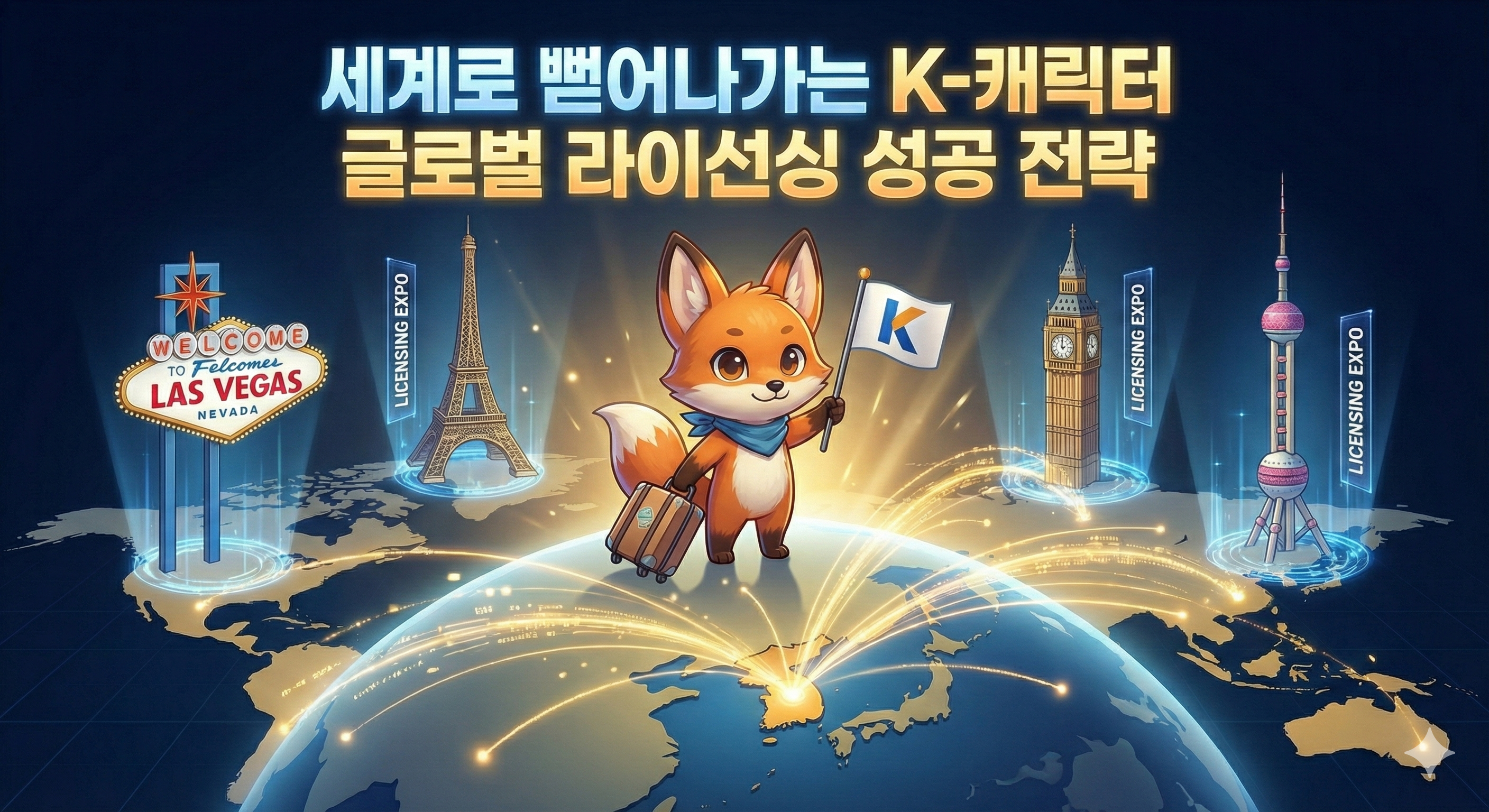 세계로 뻗어나가는 캐릭터: 해외 라이선싱 엑스포 준비와 글로벌 진출 전략
