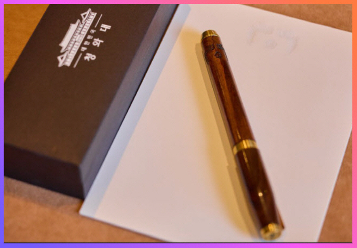 제나일 수제 만년필과 전용 케이스 – 한국 장인정신이 담긴 고급 필기구