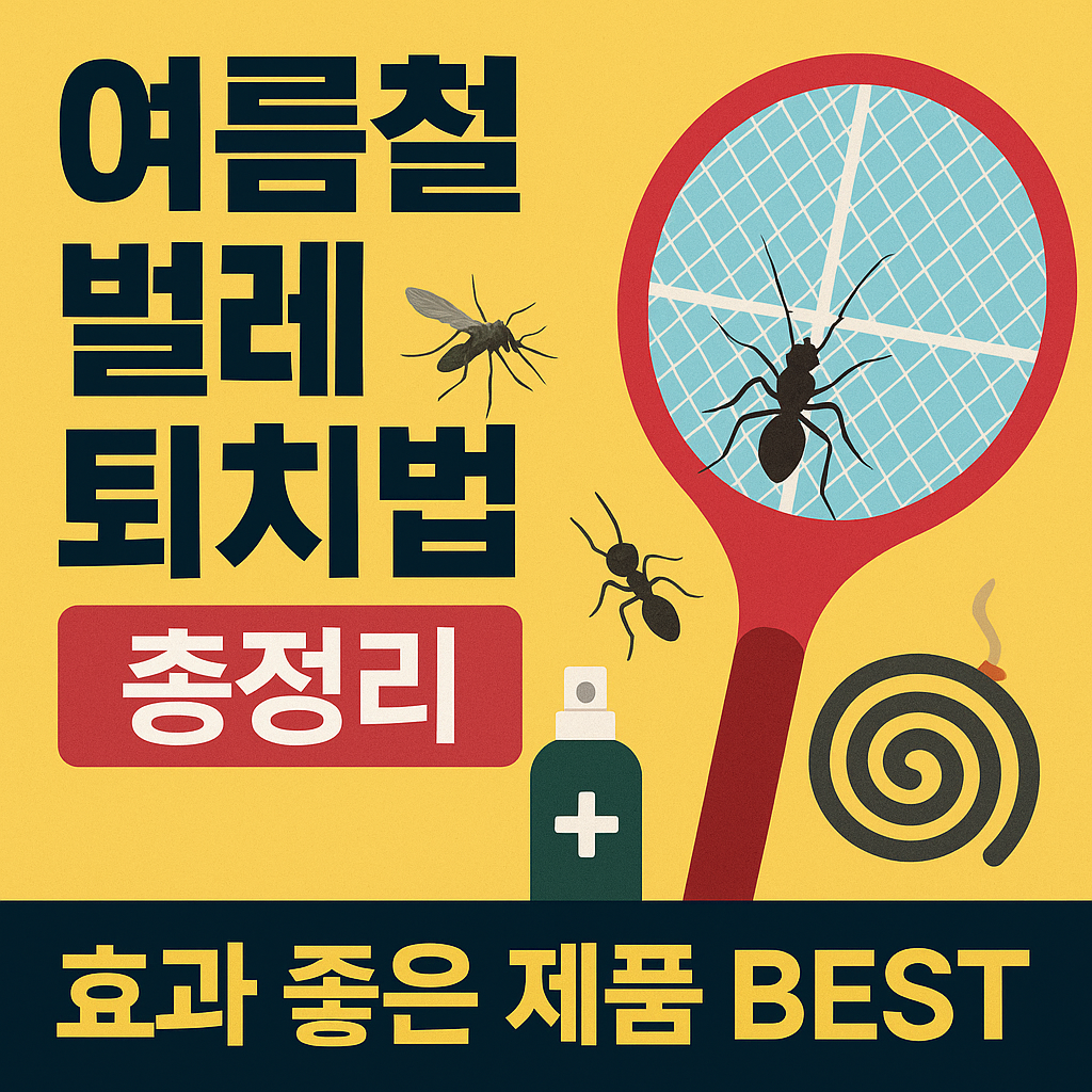 여름철 벌레 퇴치법