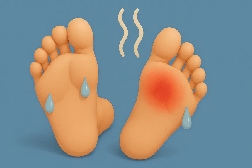 발바닥 가운데 통증의 원인
