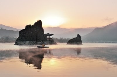 단양의 대표 관광지 도담삼봉