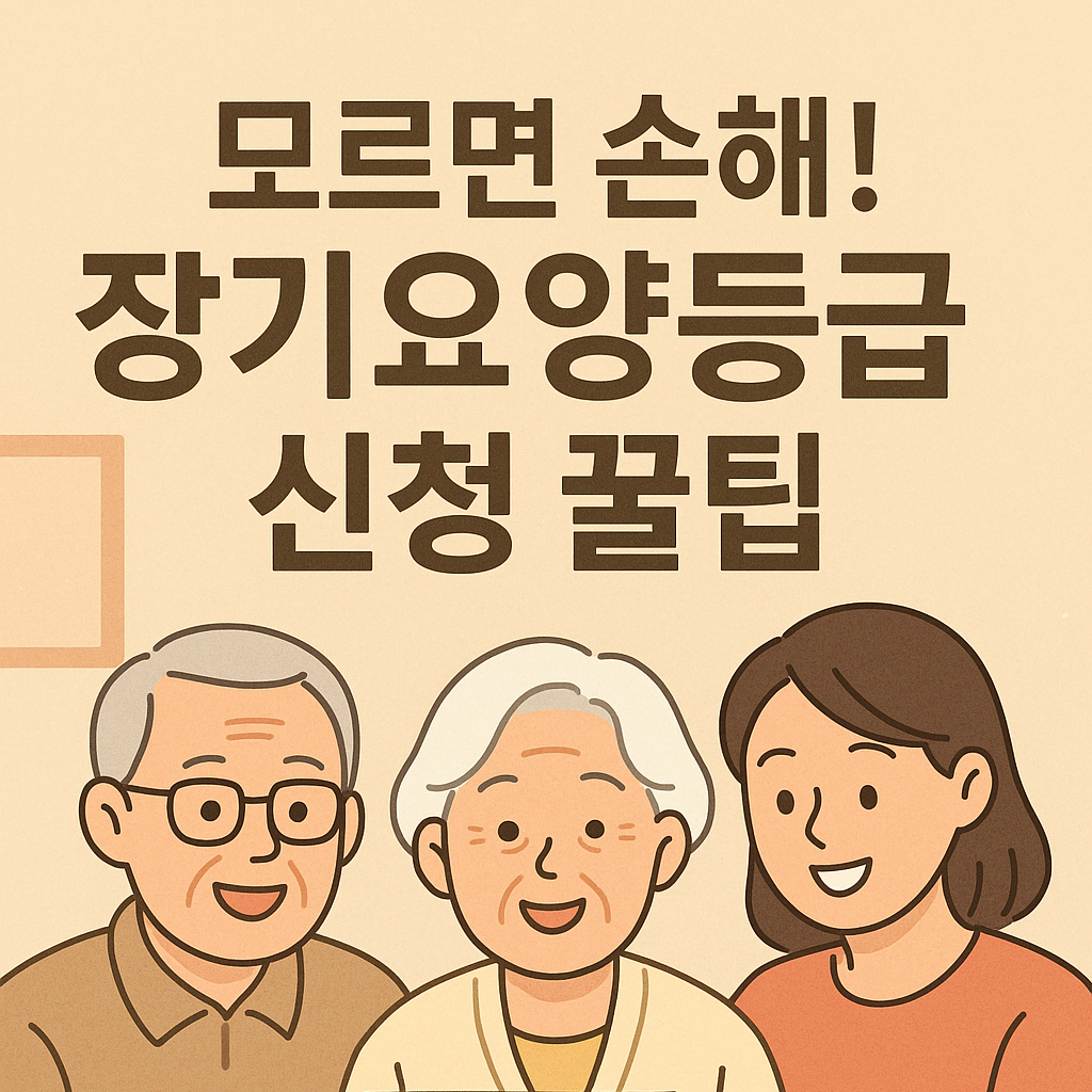 장기요양등급 신청방법부터 방문조사, 혜택까지 한 번에 정리!