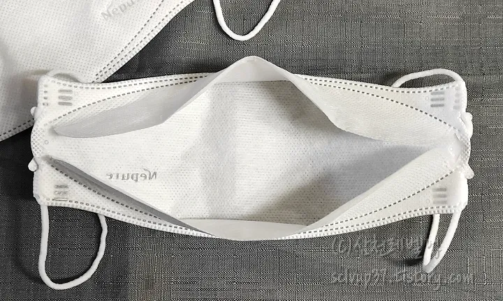 마스크 안쪽 입체구조