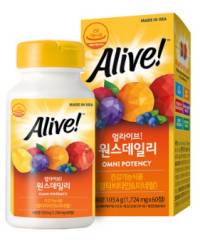 얼라이브 원스데일리 멀티비타민 103.3g, 1개