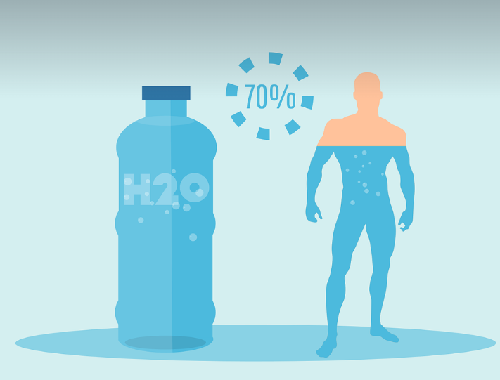 하루 총 수분 섭취량의 약 20~30%는 음식을 통해 얻어집니다.