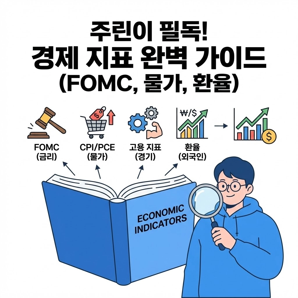 금리 물가 환율 뉴스만 보면 머리 아픈 주린이 필독! 주식 고수들만 아는 경제 지표 완벽 해설