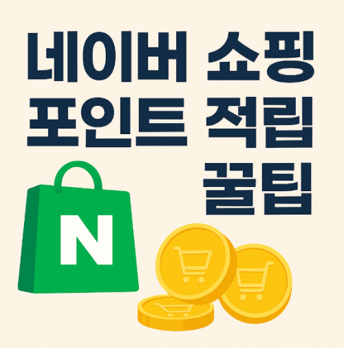 네이버 쇼핑 포인트 적립 꿀팁 총정리