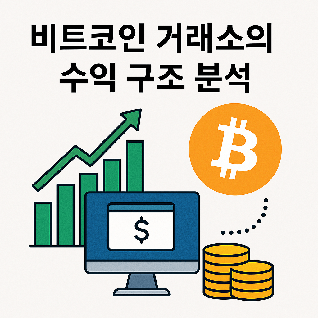 비트코인 거래소의 수익 구조 분석