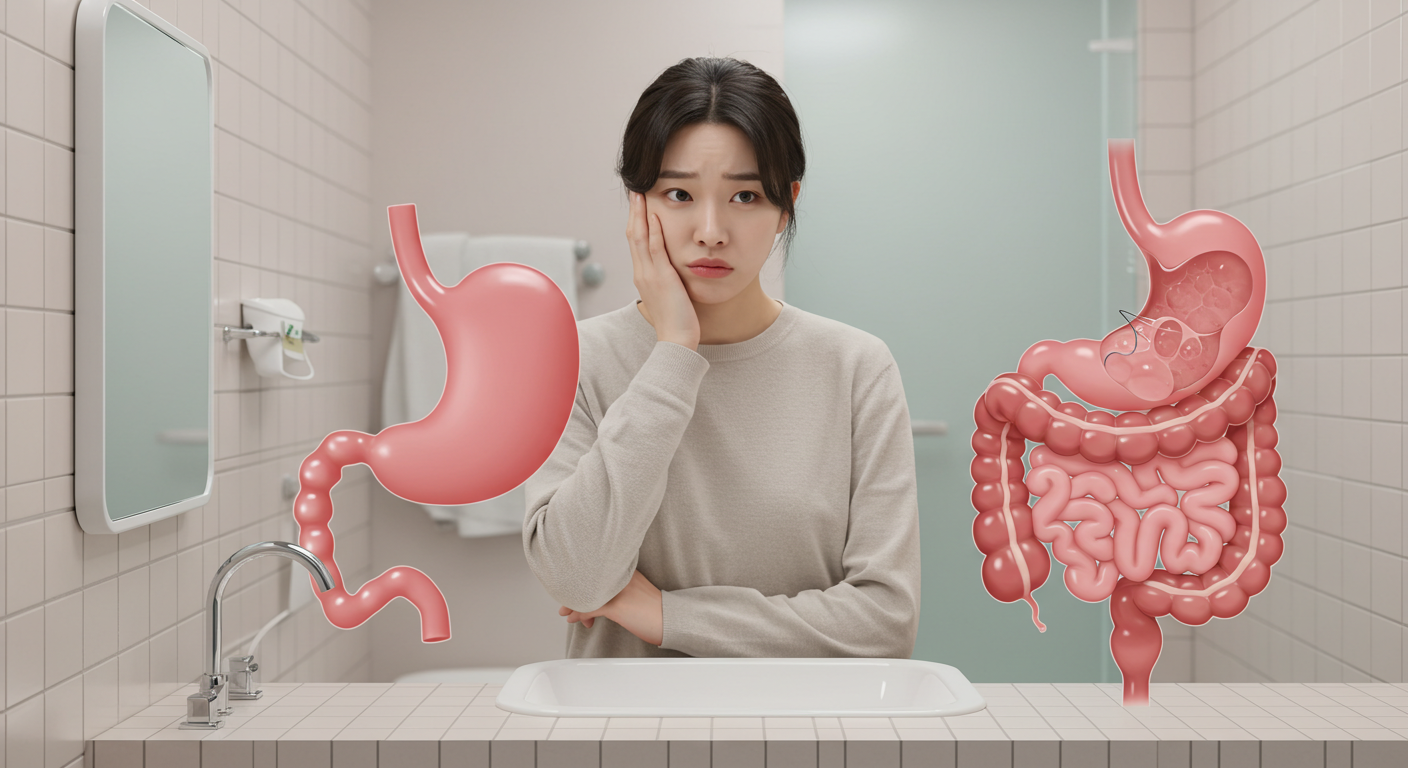 소화기관 질환과 검은 변의 연관성 🏥