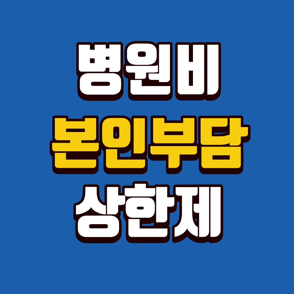 병원비 본인부담상한제, 내 의료비도 환급받을 수 있을까?