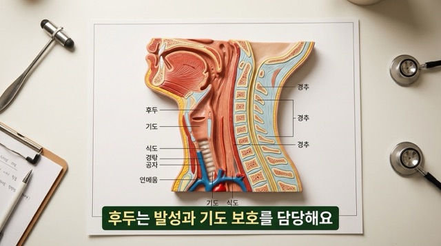 후두암 위치 목 해부 구조