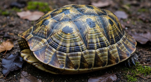 거북이 껍질의 감각 구조와 사육 시 주의사항 관련 사진