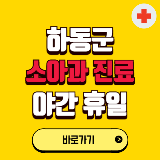 하동군 야간 소아과 진료병원 찾기 ❘ 24시 일요일 주말 연휴 응급진료 추천 잘하는 곳