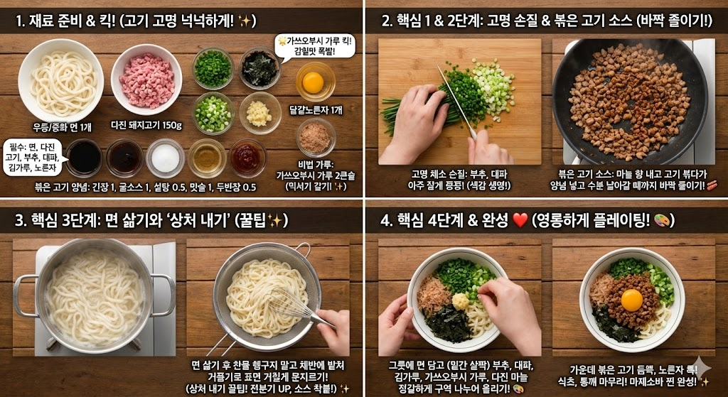 마제소바 먹는법