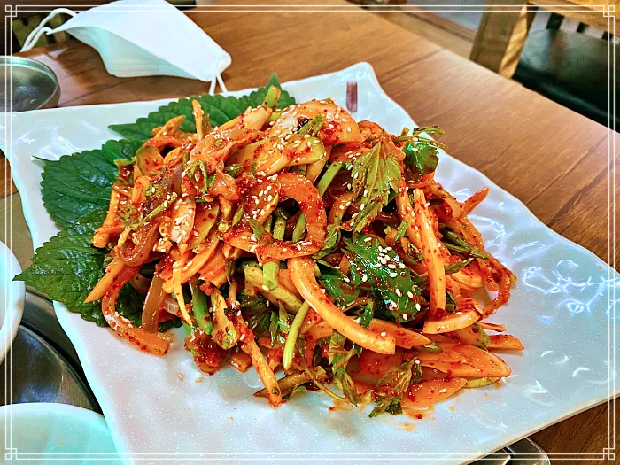 제주 조천, 신촌 맛집 한치 요리