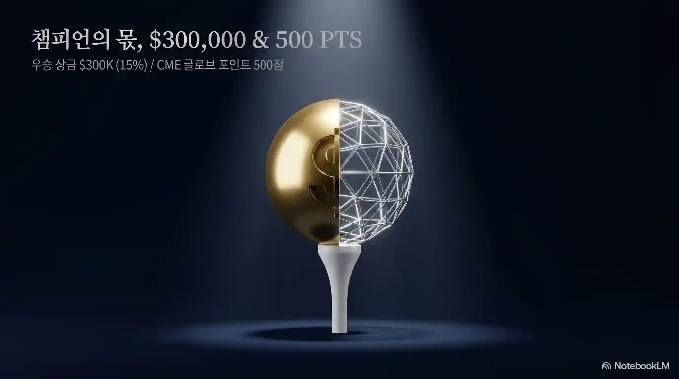 2026 ISPS 한다 위민스 스코티시 오픈 우승상금 30만 달러와 CME 글로브 포인트 안내 이미지
