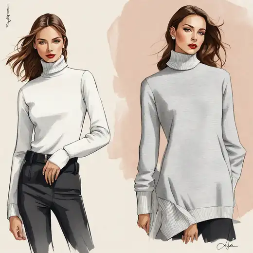 터틀넥여성추천코디