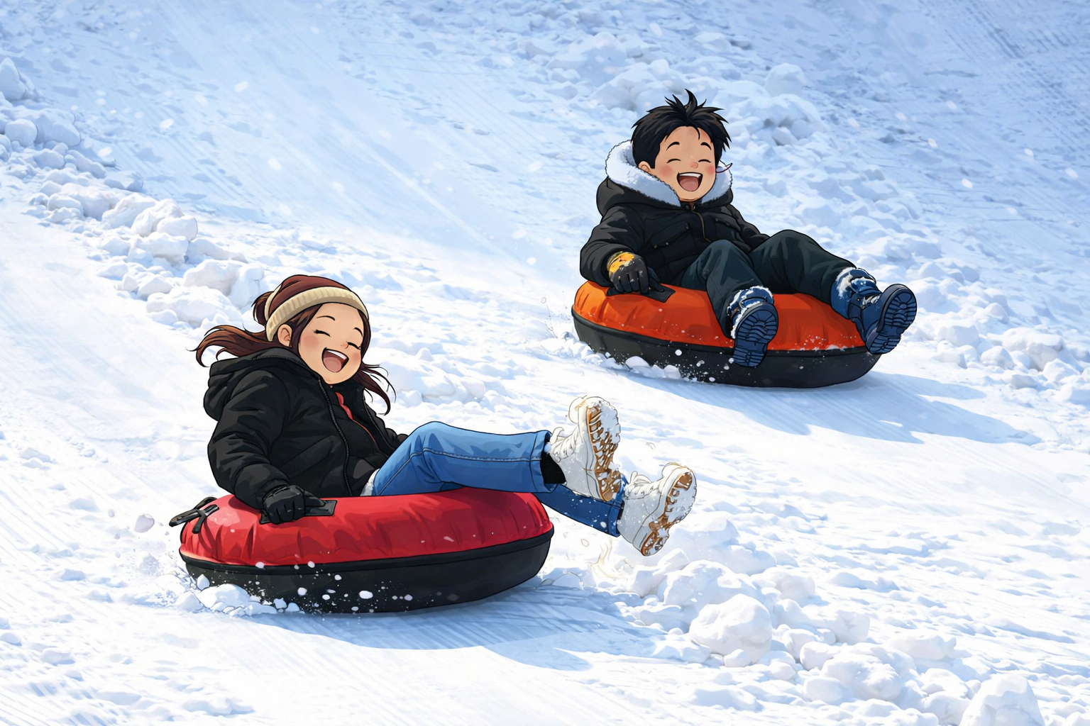 대관령 눈꽃썰매장