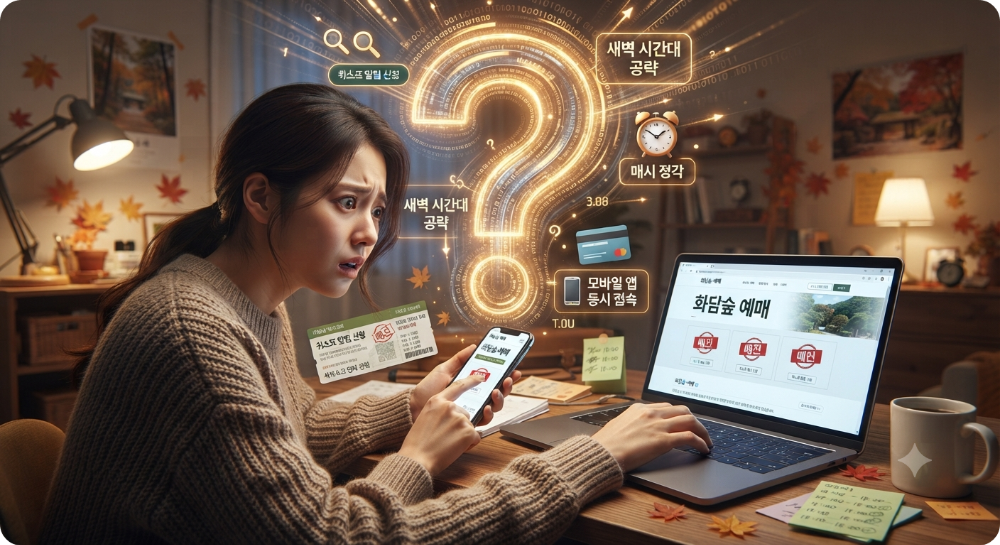화담숲 입장료 할인&middot;모노레일 예약&middot;취소표 이미지