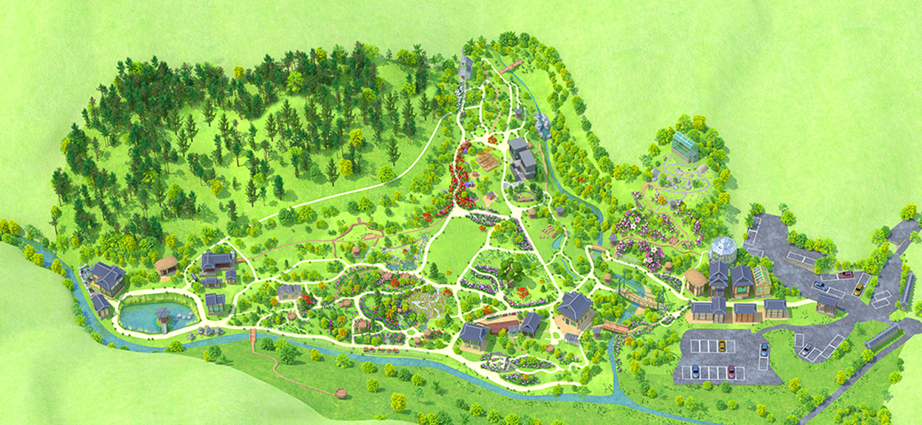 아침고요수목원