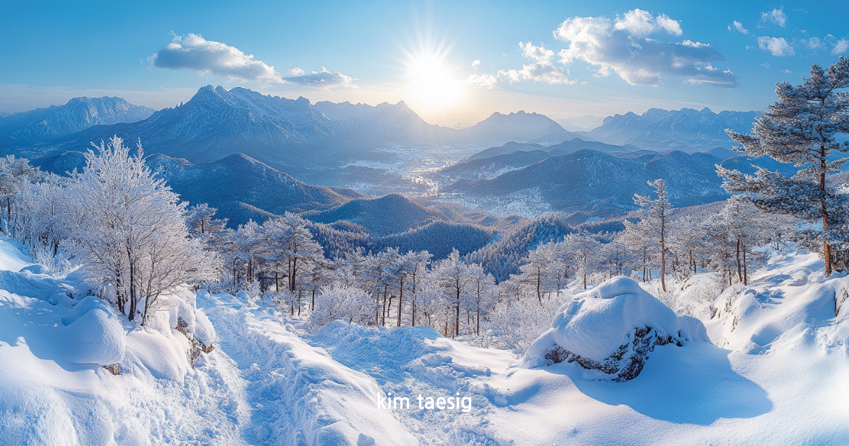 가리산의 사계절