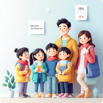 연말정산 어린이집 교육비 공제 이미지