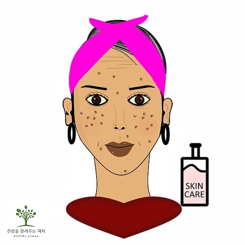 세안하기 전 사진