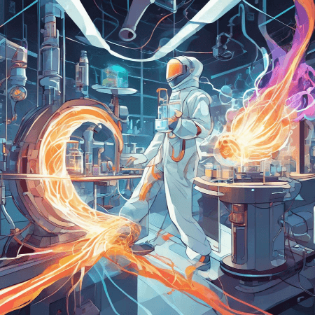 입자가속기 실험 이미지