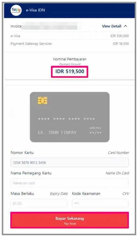 인도네시아 비자 발급