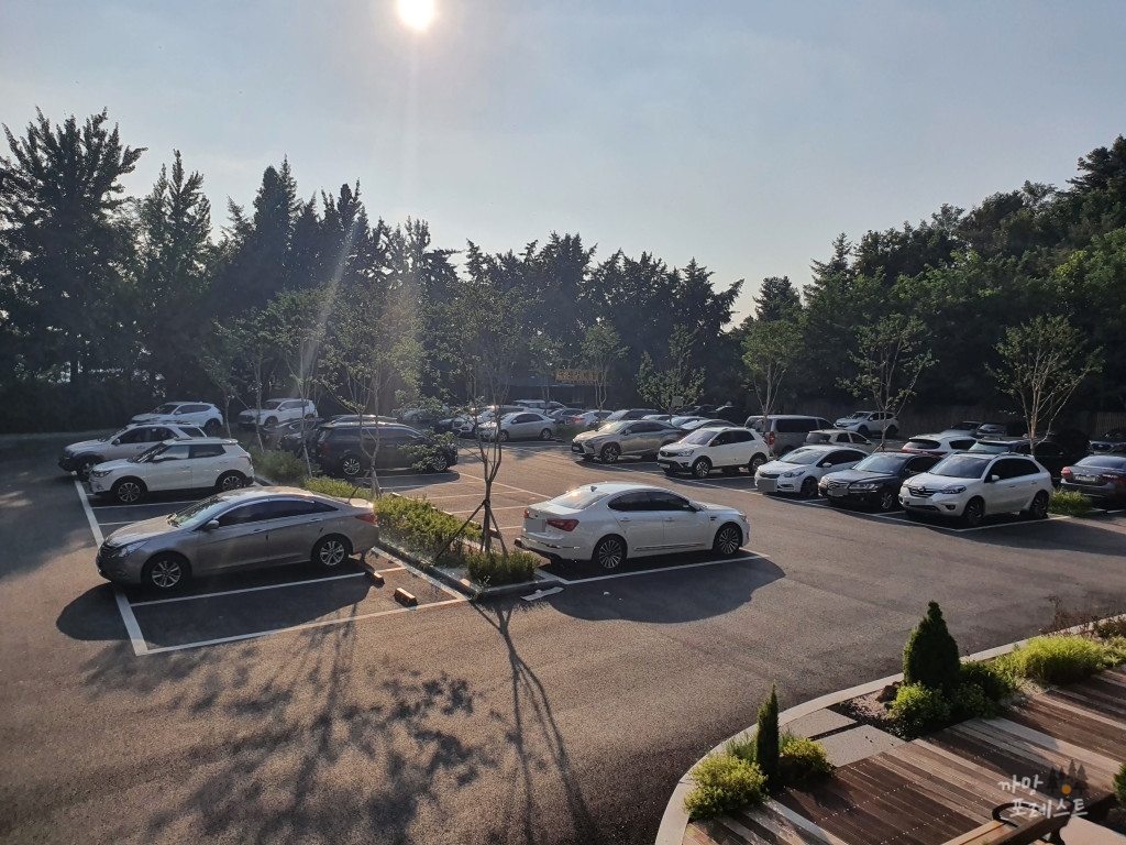 독산성 산림욕장 주차장