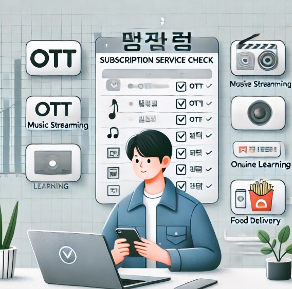 정기구독 서비스 줄이는 전략 관련 이미지