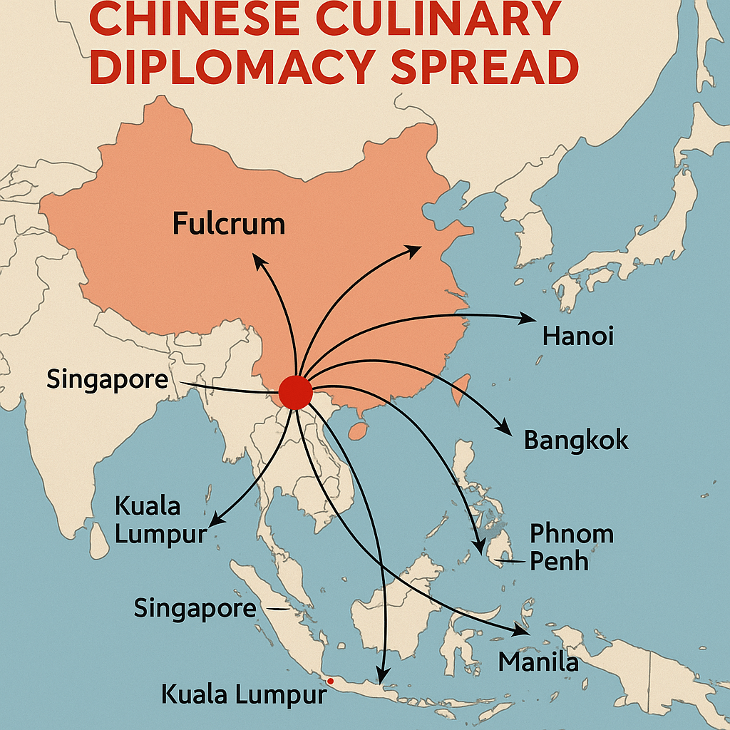 아세안 주요도시에서의 중국요리 문화 영향력