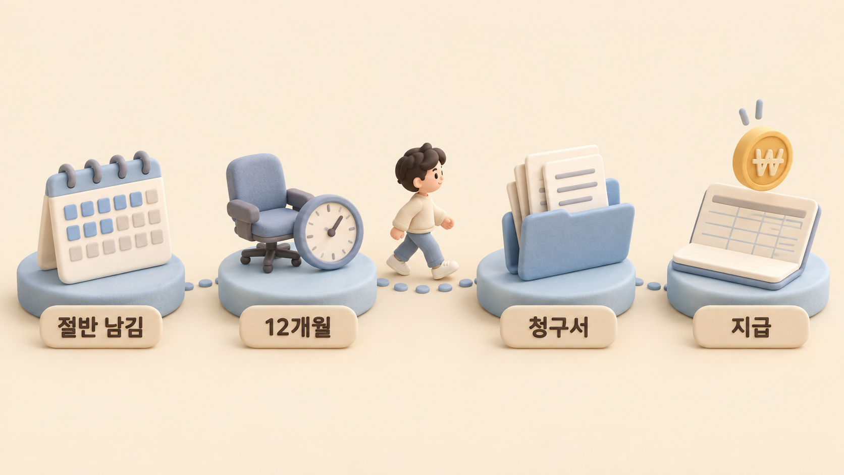 청구까지 가는 징검다리